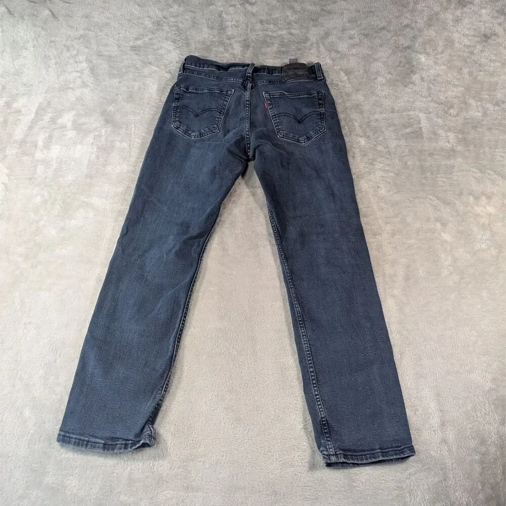 Levis 511 Slim Fit Jeans Mens 33x30 Dark Wash Blue Stretch Denim Pants Red Tab